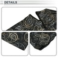 thumbnail image 4 of Ofertas Únicas Todo Incluido Escudo UV Máscara de Cuello de Poliéster Patrón Multipropósito Protección Solar Transpirable Negra 1 Pcs, 4 of 6
