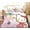 3, variant on Sanrio Kuromi Hello Kitty Cartoon Quilt Cover Without Filling Pillowcase Three-piece Set Holiday Christmas Gift(1Duvet cover+2pillowcases)