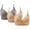 Gray, variant on Wireless Bras for Women,Womens Bras,Stretch Fabric,Breathable,Solid,Nylon,Khaki,XS(US:4)