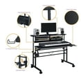 thumbnail image 2 of Musiea BE100 Series Sit-Stand Music Recording Studio Desk Workstation w/2x3U Rack, 2 of 5