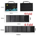thumbnail image 4 of Tignapoo Portable Solar Charging Bag - 30W Folding Solar Panel with Dual USB Output, CE FCC ROHS Certified, Ideal for Outdoor Adventures, Lightweight and Compact Design, 4 of 6