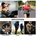 thumbnail image 5 of VASLANDA Men Sauna Waist Trimmer Sport Workout Fitness AB Belt with Adjustable Double Straps Waist Trainer Neoprene Body Shaper, 5 of 5