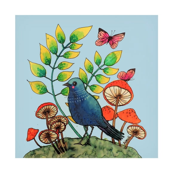 Sylvie Demers 'Decouvertes' Canvas Art