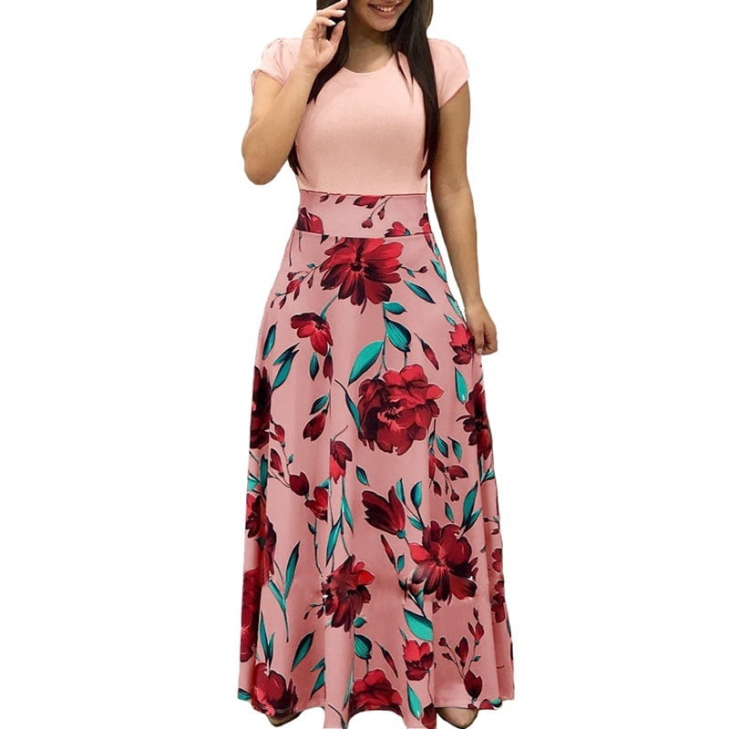 long skirt flower print