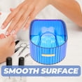 thumbnail image 4 of Shisuyan Nail Soaking Bowl Ergonomic Design Acrylic Blue 1Pack, 4 of 8