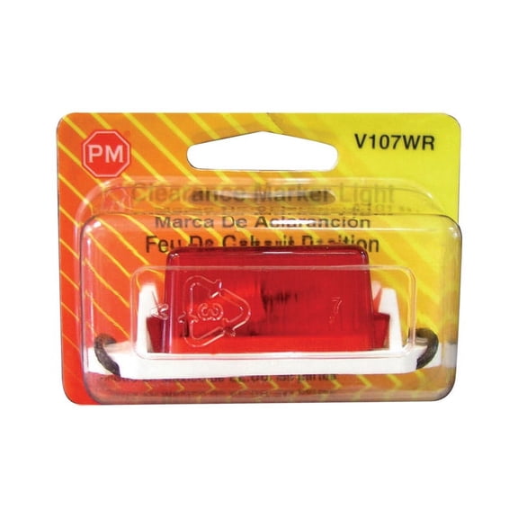 Peterson Red Rectangular Clearance/Side Marker Light
