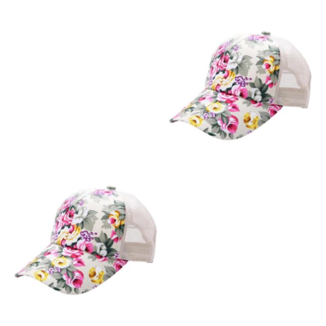 Sonducket Gorro de sol ligero de algodón para mujer - Gorros cómodos y modernos de tamaño universal para mujer Type2 NO2