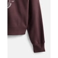 thumbnail image 3 of Weekend Academy Girls Mock Neck Graphic Sweatshirt, Sizes 4-18, 3 of 3