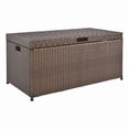 thumbnail image 1 of Jeco Wicker Patio Storage Deck Box in Espresso, 1 of 6