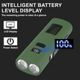 thumbnail image 2 of Minsk 1000 Lumen LED Bicycle Headlamp with Battery Pack, Green, 2 of 6