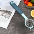 thumbnail image 5 of Yannianjz under $5 Long Handle Pan Brush, Kitchen Pot Scrubber Brush,Long Handle Dishwashing Brush for Pans,Non Stick Cookware Cleaning Brush,Sink Scouring Brush,Restaurant Heavy Duty Scrub Brush, 5 of 6