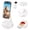 White, variant on COMITOK MOTA Magnetic 2-Axis Auto Face Tracking Gimbal for iPhone 360° Rotation Desktop Stabilizer with Remote White