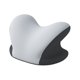 thumbnail image 4 of Almohada cervical de de espuma viscoelástica, cojín cervical, reposacabezas ergonómico portátil, funda extraíble para coche, avión, dormitorio. Gris claro y oscuro, 4 of 8