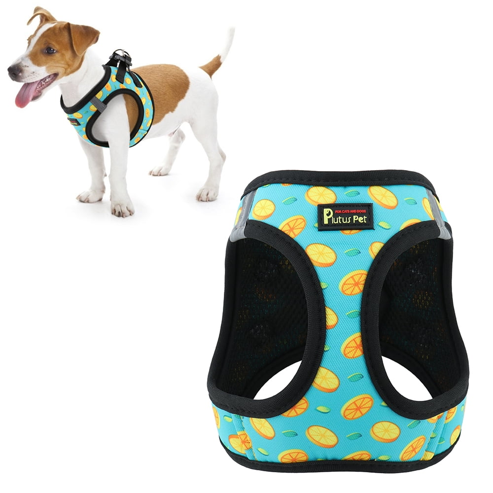 Plutus Pet Stepin Dog Vest Harness, Breathable Reflective and Lightweight, for Small Medium