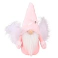 thumbnail image 1 of Navidad, Muñeco Sin Rostro, Plumas Artificiales, Gnomo De Vacaciones, Ángel Hecho A Mano, Tomte Sueco, Adornos De Decoración De Elfo De Navidad seitruly HA043011-02, 1 of 6