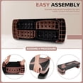 thumbnail image 6 of Fitvids Workout Step, 31" Aerobic Platform with 3 Level Adjustable Heights, Black & Pink, 6 of 7