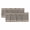 Black, variant on Western Texas Star Retro Valances for Windows, Country Vintage Red Beige Plaid Light Filtering Kitchen Curtains, Rod Pocket Window Valance Curtains for Living Room Bedroom, 42" W x 12" L, 2 Panels