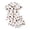 48White124, variant on XAOFW Halloween Girls Pajamas Sets Short Sleeve Lapel Cartoon Print Shirts And Shorts Two Piece Sleepwear Loungewear Sets Breathable Homewear 3-4 Years