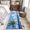 blue, variant on Summer Palm Tree Runner Rug 2x6 FT,Non Slip Hallway Rugs,Beach Ocean Coastal Starfish Shells Washable Soft Floor Carpet Throw Runner Carpet Long Rugs for Entryway Kitchen Bedside Sliding Door