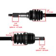 thumbnail image 3 of for Yamaha Wolverine 350 YFM350FX 4X4 95-2000 Front Right and Left CV Joint Axle, 3 of 4