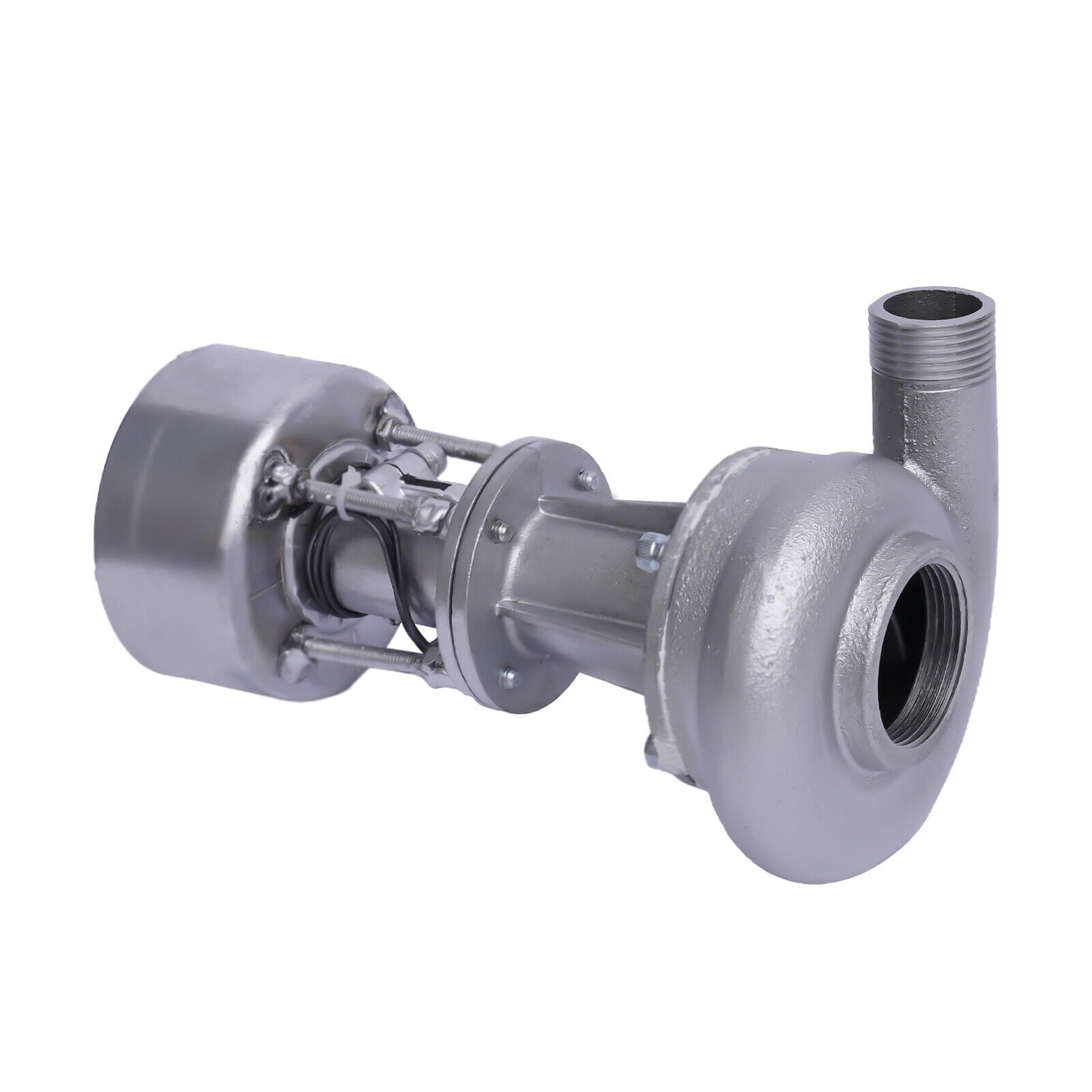 Miumaeov Micro Hydroelectric Generator Water Turbine Generator 500W 110V Hydroelectric Power Station Water Turbine Water Flow Generator with Monitoring for Outdoor