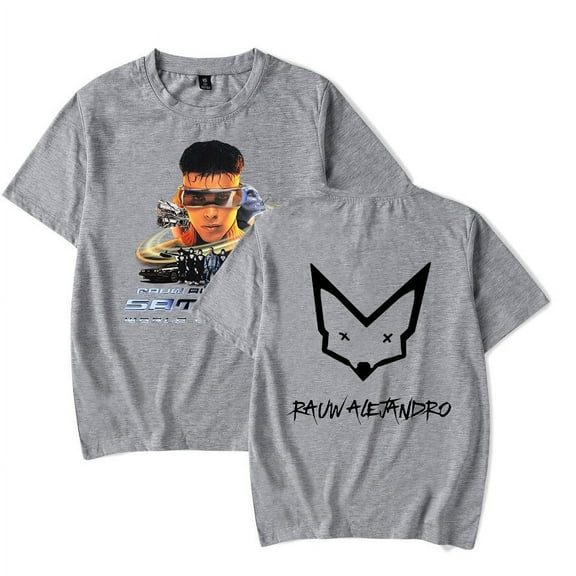 Rauw Alejandro T shirt Saturno World Tour T-shirt Summer Women Men Unisex Short Sleeve Tee