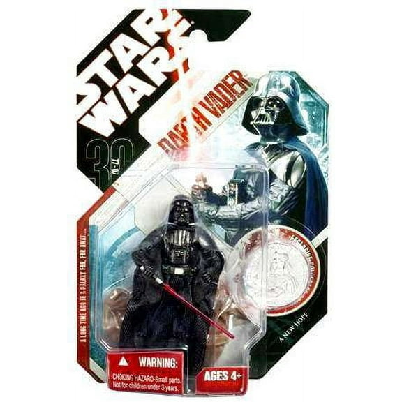 Star Wars 30th Anniversary 2007 Wave 3 Darth Vader Action Figure [Obi-Wan Duel]