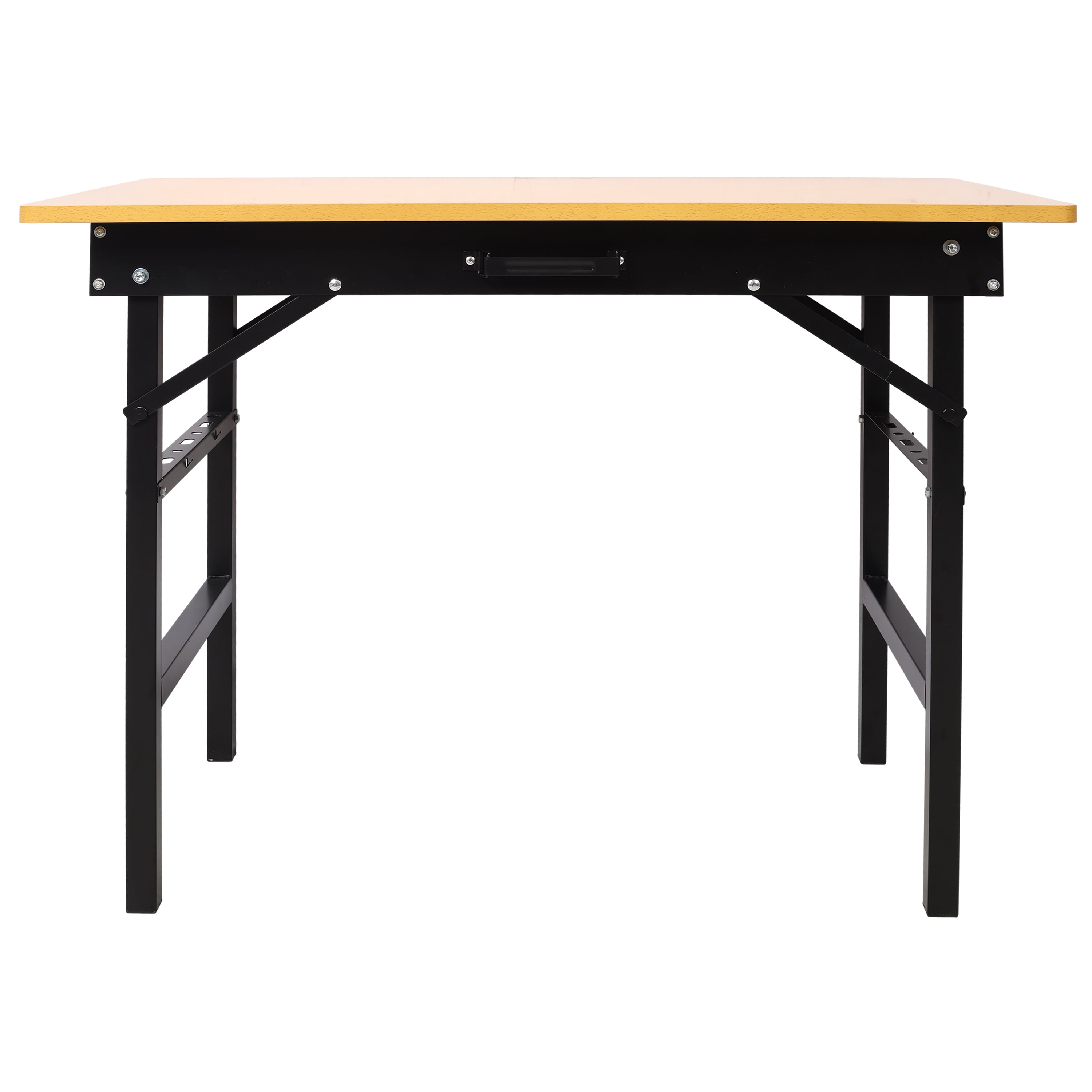 Portable Folding Work Table with Measuring Tape and Angle Finder,Portable Folding Workbench,Workshop Tool Bench,With Handle