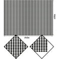 thumbnail image 3 of Black and White Diamond Checkered Tablecloth Girl Tea Themed Party Decoration Picnic Table Cloth Kitchen Dining Room Home Decor-60×84inch, 3 of 5