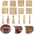 thumbnail image 6 of Solid European Style Accessories Vintage Wood Carved Home Decor Cabinet Seat Feets Furniture Foot Legs 16, 6 of 8