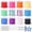 12 Rolls Laser and Solid Color, variant on 9 Rolls Glow In Dark Plastic Lacing Cord Craft Kit for DIY Bracelets Keychains
