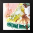 thumbnail image 2 of Vess, June Erica 12x12 Black Modern Framed Museum Art Print Titled - Verdigris Spring IV, 2 of 5