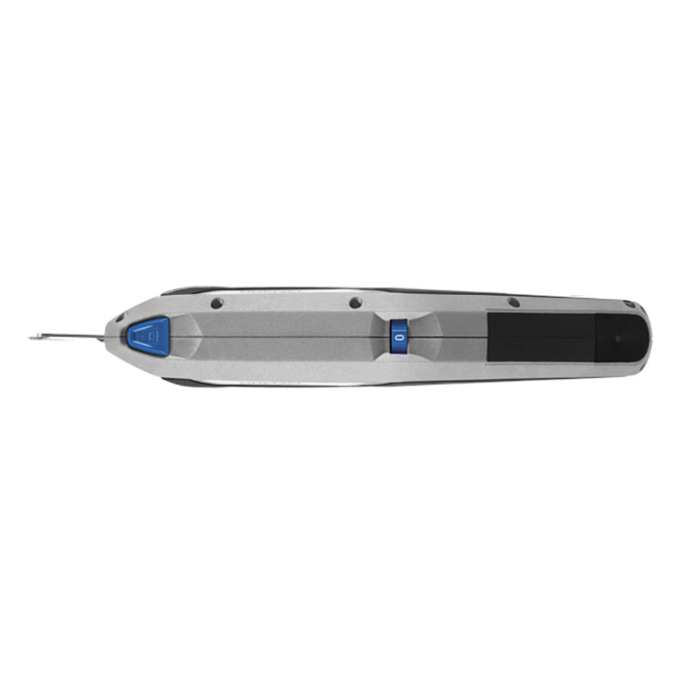 KindLeap Electric scissors, Cordless Scissors Cutting Tool for Crafts Sewing Cardboard Leather, Silver