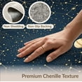 thumbnail image 6 of ODIKA 5'x7' Washable Area Rug Galaxy Constellation Chart With Star Map Planet Rings Celestial Design for Small Living Room, Bedroom, Easy Care, Non-Shedding, Pet Friendly, 6 of 7