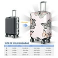 thumbnail image 4 of Disketp Beautiful Butterfly Elastic Travel Luggage Cover Travel Suitcase Protective Cover For Trunk Case Apply To 18''-32'' Suitcase Cover-(No luggage included)-Medium, 4 of 7