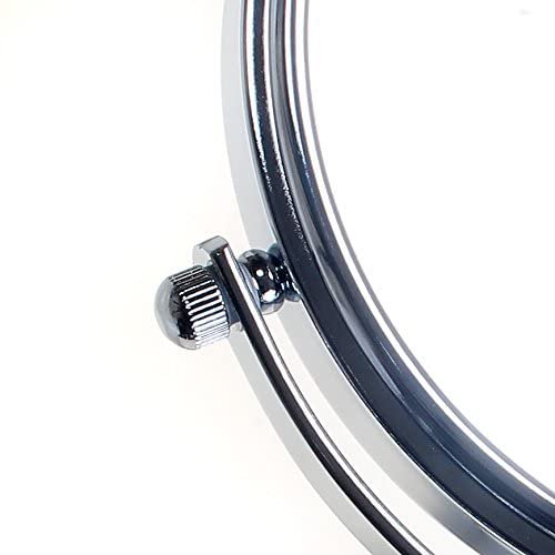 Miroir Cosmétique Grossissement X10 Avec Pied - Diamètre 6 Pouces, Design Moderne - Neuf