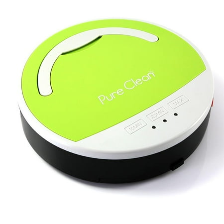 Seal Automatic Vacuum - Pure Clean PUCRC15 - Pure Clean Smart Robot Vacuum Sweeper Cleaner, Automatic Robotic Multi-Surface Floor Clean