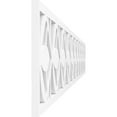 thumbnail image 3 of Ekena Millwork 46 1/4"W x 6"H x 3/8"T Salem Fretwork Moulding, Architectural Grade PVC, 3 of 13