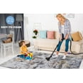 thumbnail image 6 of Naar Payas 2X3 Area Rug, Ivory/Blue Abstract Power Loom Crafted Area Rugs for Indoor Living Room, Bedroom, and Dining Room, 6 of 7