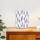 thumbnail image 5 of Libro de colección de pegatinas de 40 hojas, organizador de pegatinas reutilizable, papel A5, resistente al agua, con diseño floral morado, soporte de almacenamiento en blanco, con raspador y pinzas., 5 of 9