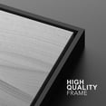 thumbnail image 5 of IDEA4WALL Framed Canvas Print Wall Art Set Abstract Expressionist Subtle Elegance and Soft Contours Illustration Modern White Digital Art Wall Decor Minimal for Home Decor - Black 24"x36"x2, 5 of 5
