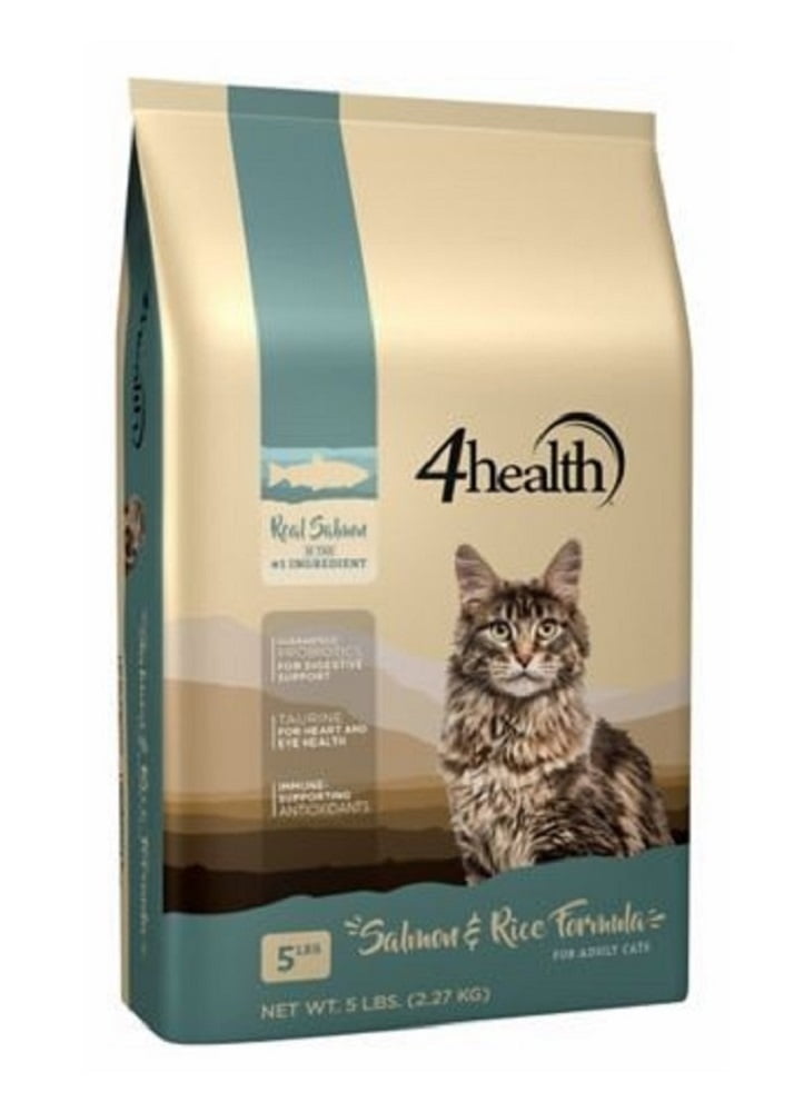 4health with Wholesome Grains All Life Stages Dry Cat Food 25 lb. Walmart