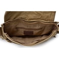 thumbnail image 4 of Gootium Canvas Messenger Bag Vintage Shoulder Bag Cross Body Men's Satchel, Khaki, 4 of 5