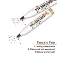 thumbnail image 2 of kurtrusly Stylo Maquillage Taches de Rousseur Faux Stylo Taches de Rousseur Réaliste Naturel Stylo Taches de Rousseur Imperméable à Pois, 2 of 9