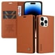 thumbnail image 1 of Funda para iPhone 15 Pro Estuche de Cuero PU Tipo Cartera con Ranuras para Tarjetas y Cierre Magnético, 1 of 5