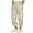 4#Gray, variant on lkfuzj Men's Casual Fashion Solid Color Capris Pants with Pocket & Drawstring Elastic Waist Ankle Length Cargo Pant for Outdoor, Sports, and Daily Wear