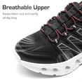 thumbnail image 4 of DREAM PAIRS Kids Light-Up Sneakers Slip-On Vegan Leather & Mesh Shoes with LED Lights & Shock-Absorbing Design, 4 of 6