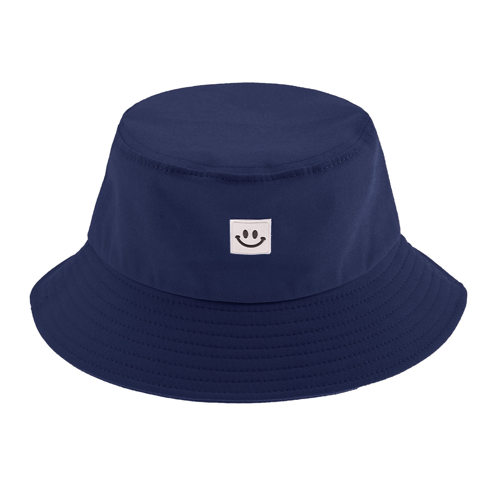 UMIPUBO Bucket Sun Hat Women Hat Fisherman Hat Smile Face Sunbonnet Hip Pop Casual Fedoras Outdoor Beach Cap