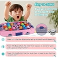 thumbnail image 4 of Hammer Mole Game,Toys for 3-12 Year Old Boys and Girls, Whack A Mole Game for Toddlers, Pounding Gifts for 3 4 5 6 7 8+ Kids, Interactive Educational Toys with Sound and Light, PK Mode with 2 Hammers, 4 of 7