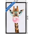 thumbnail image 3 of Reinders - Funky Giraffe Wall Poster, 22.375" x 34" Framed, 3 of 5